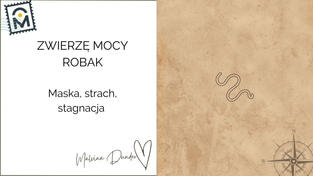 Zwierzę Mocy Robak, Larwa znaczenie – najniższy etap rozwoju, ukryty&nbsp;lęk