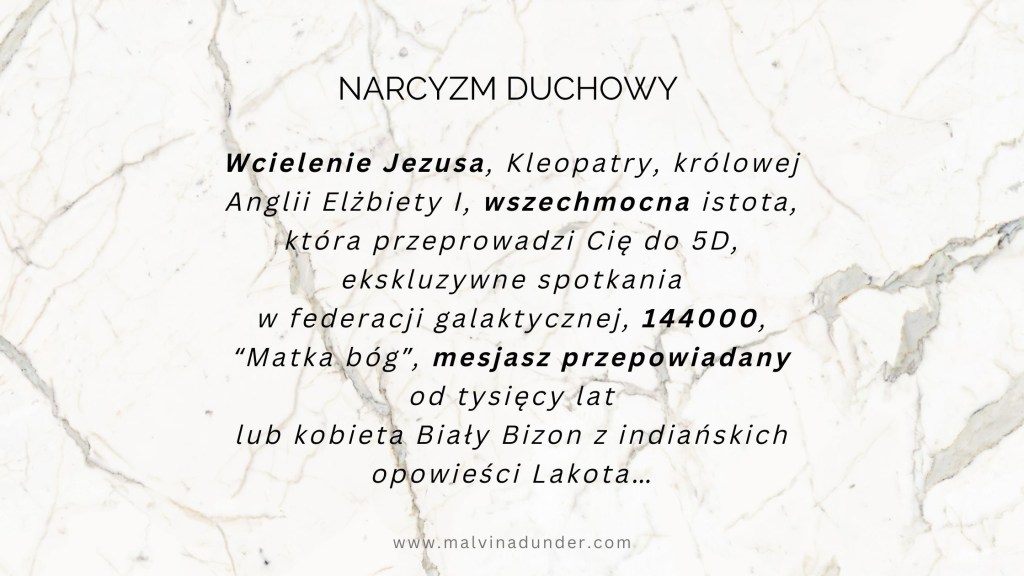 Narcyzm duchowy – manipulacja w imię&nbsp;zbawienia