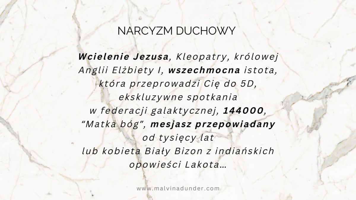 Narcyzm duchowy – manipulacja w imię&nbsp;zbawienia