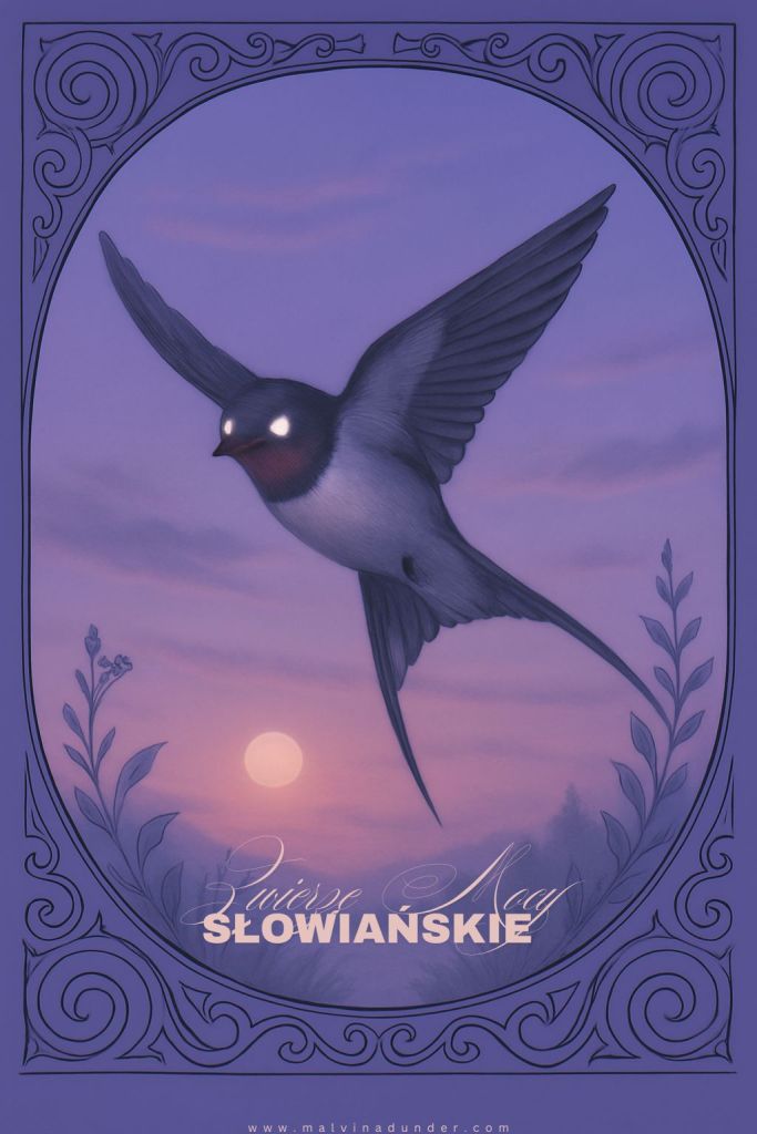 Jaskółka Słowiańskie Zwierzę Mocy