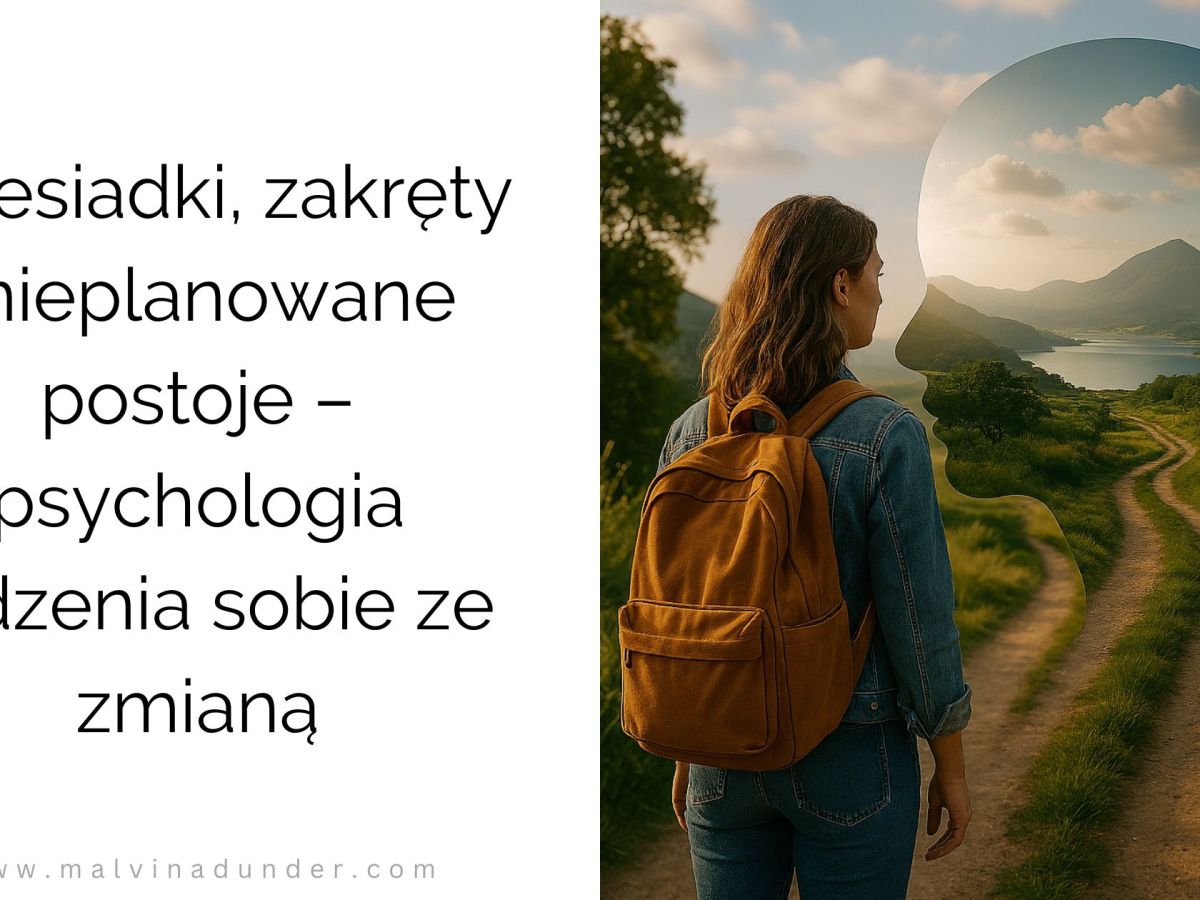 Psychologia zmiany – jak radzić sobie z nieplanowanymi zakrętami&nbsp;życia
