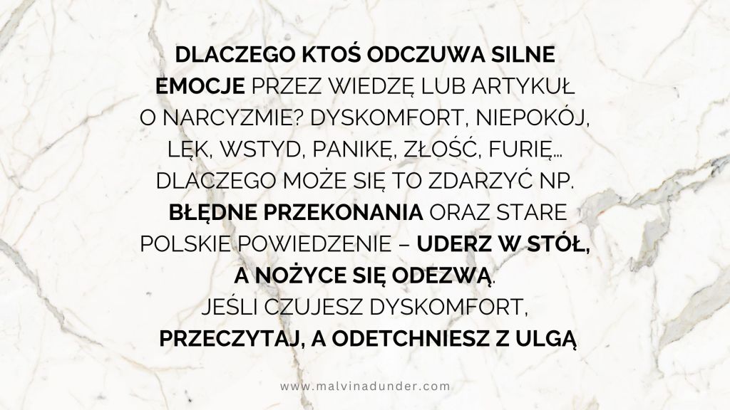 Dlaczego temat narcyzmu może budzić silne&nbsp;emocje