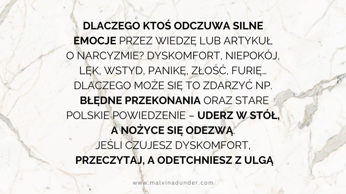 Dlaczego temat narcyzmu może budzić silne&nbsp;emocje
