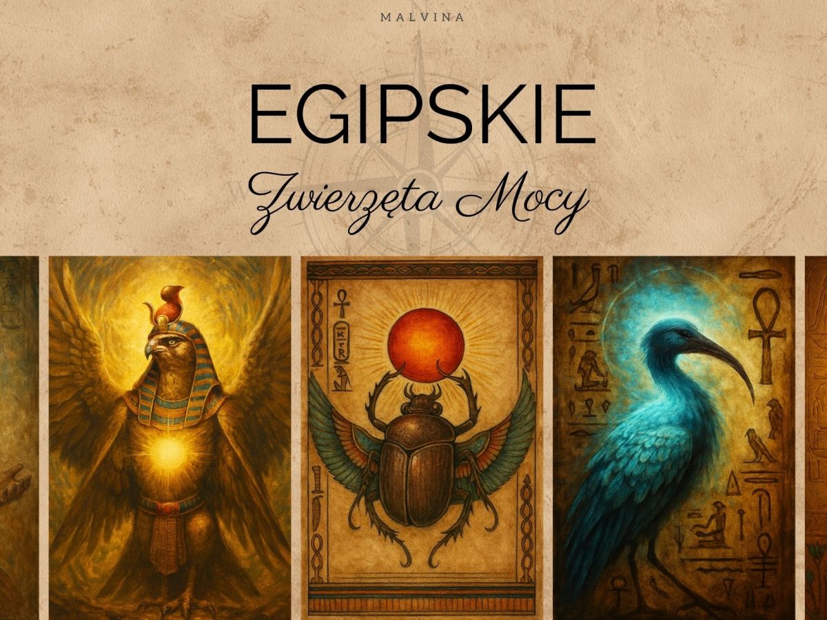Egipskie Zwierzęta Mocy – symbolika bogów, archetypy i duchowe&nbsp;przesłania