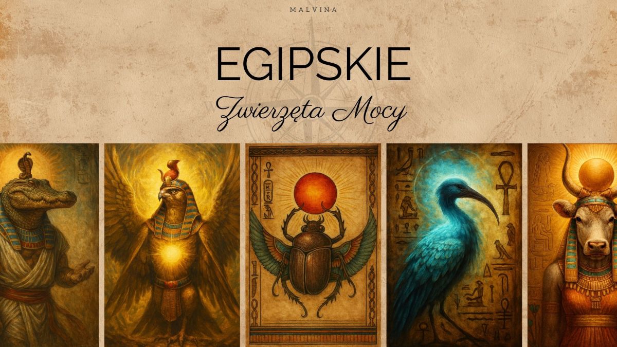 Egipskie Zwierzęta Mocy – symbolika bogów, archetypy i duchowe&nbsp;przesłania