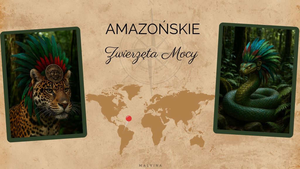 Amazońskie Zwierzęta Mocy – przesłania dżungli i duchowość&nbsp;natury