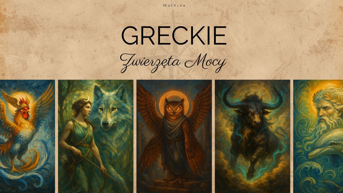 Greckie Zwierzęta Mocy – mitologiczne symbole, archetypy i duchowe&nbsp;znaczenia