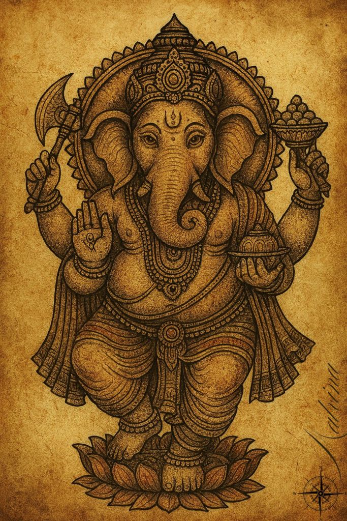 hinduskie indyjskie Zwierzę Mocy