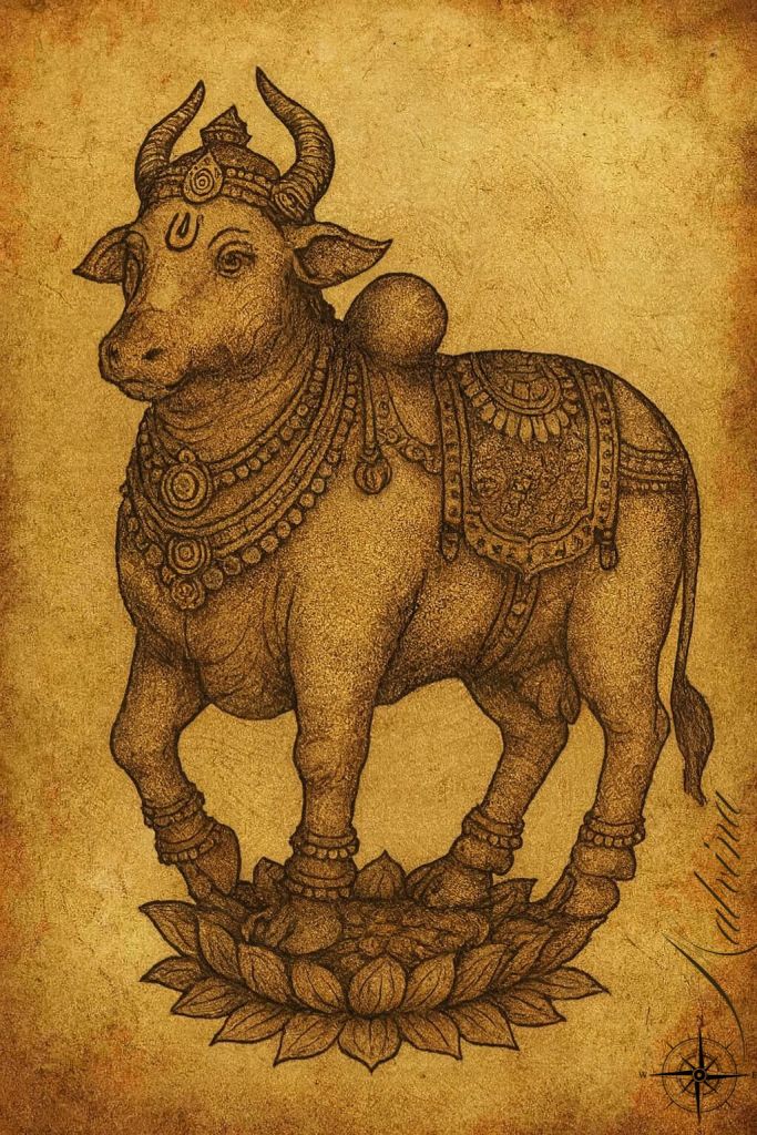 hinduskie indyjskie Zwierzę Mocy