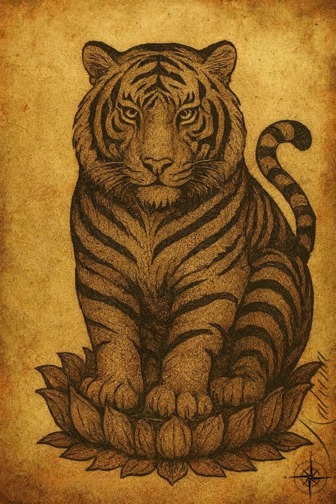 hinduskie indyjskie Zwierzę Mocy