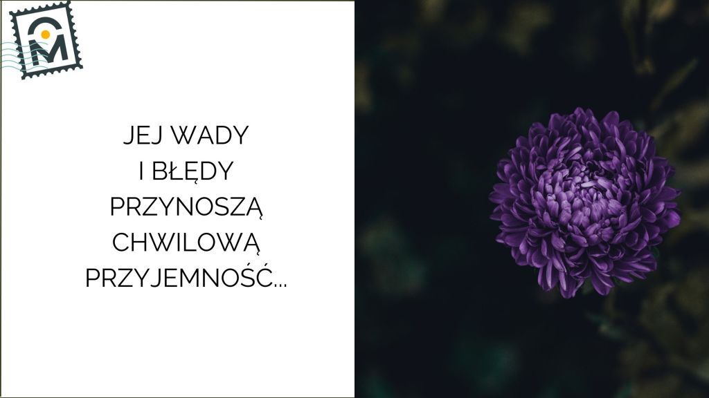Jej wady i błędy dają Ci chwilową przyjemność — ale to złudzenie. Prawdziwa ulga jest gdzie&nbsp;indziej